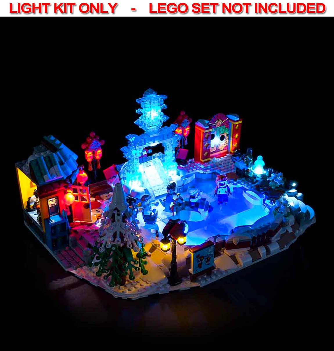 Light My Bricks - LIGHT KIT for LEGO® Luna New Year Ice Festival 80109