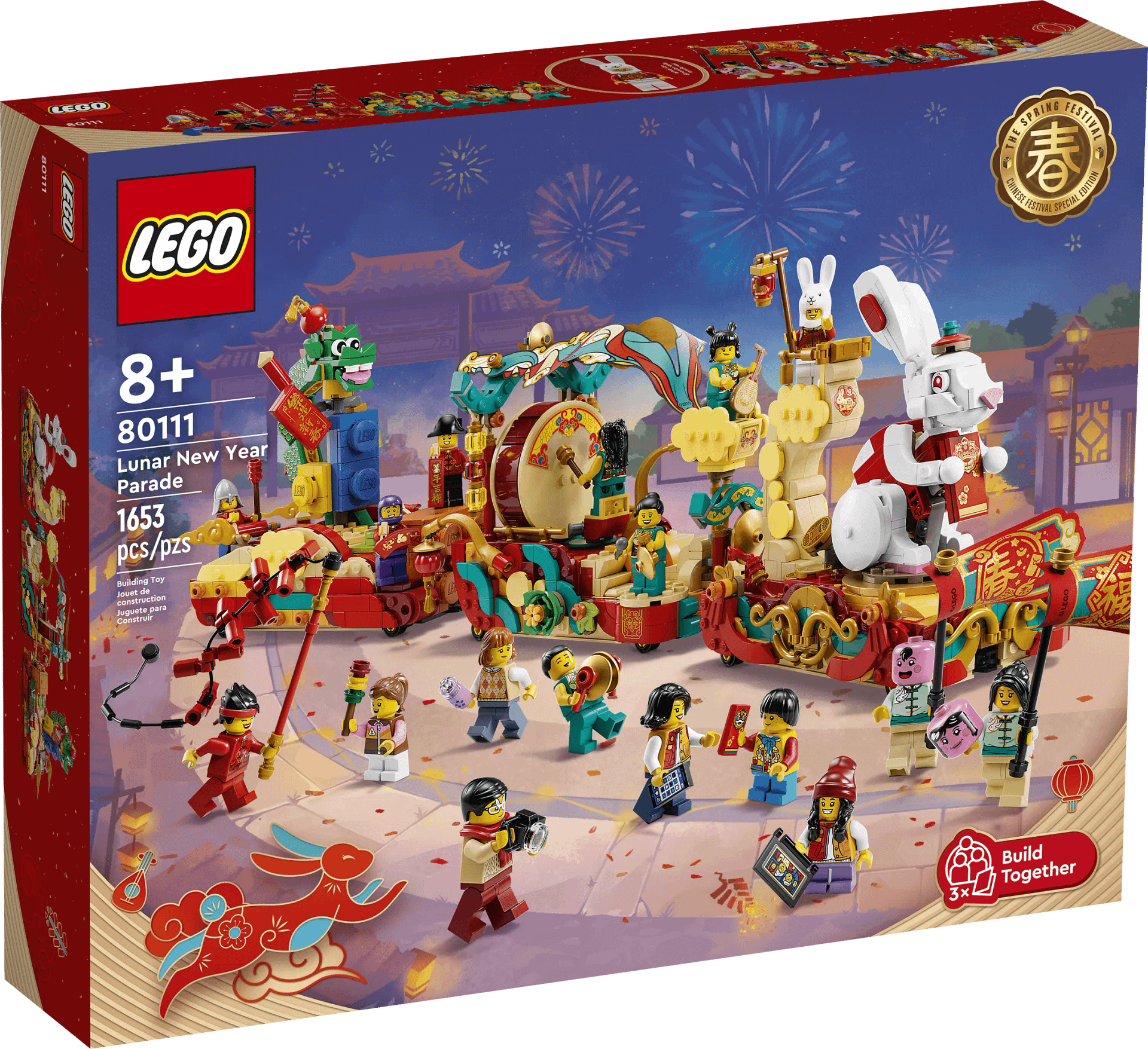 LEGO® 80111 Lunar New Year Parade - Chinese Festivals