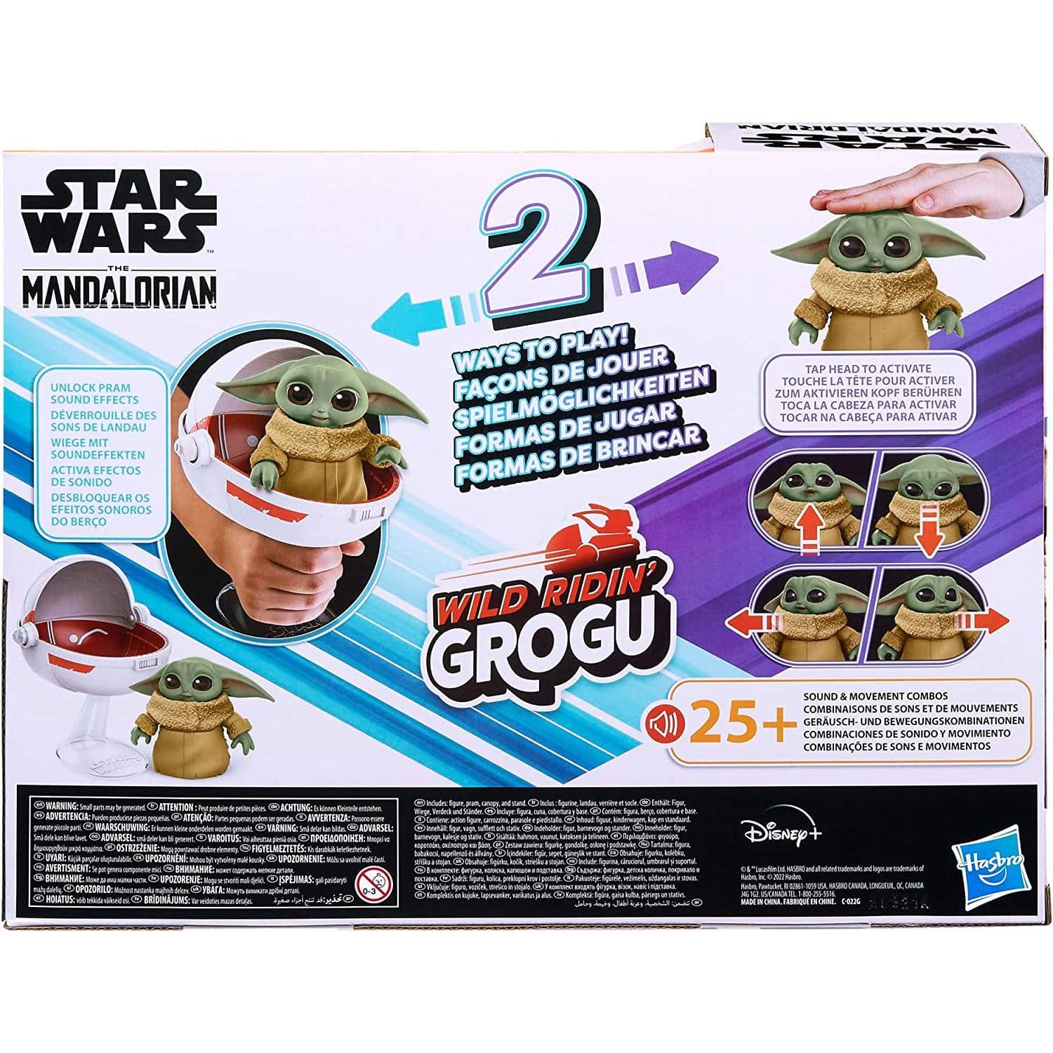 Star Wars - The Mandalorian Wild Ridin Grogu Animatronic - Hasbro