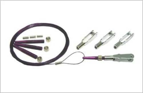 TY1 - RUDDER PULL-PULL SET 2 + WIRE TY3234