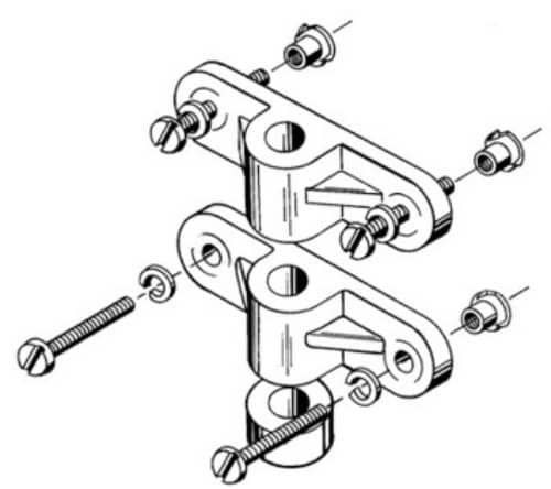 DUBRO - NOSE GEAR BLOCK 156