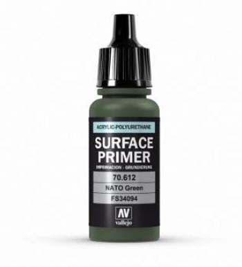 VALLEJO ACRYLIC POLYURETHANE - PRIMER NATO GREEN 70612