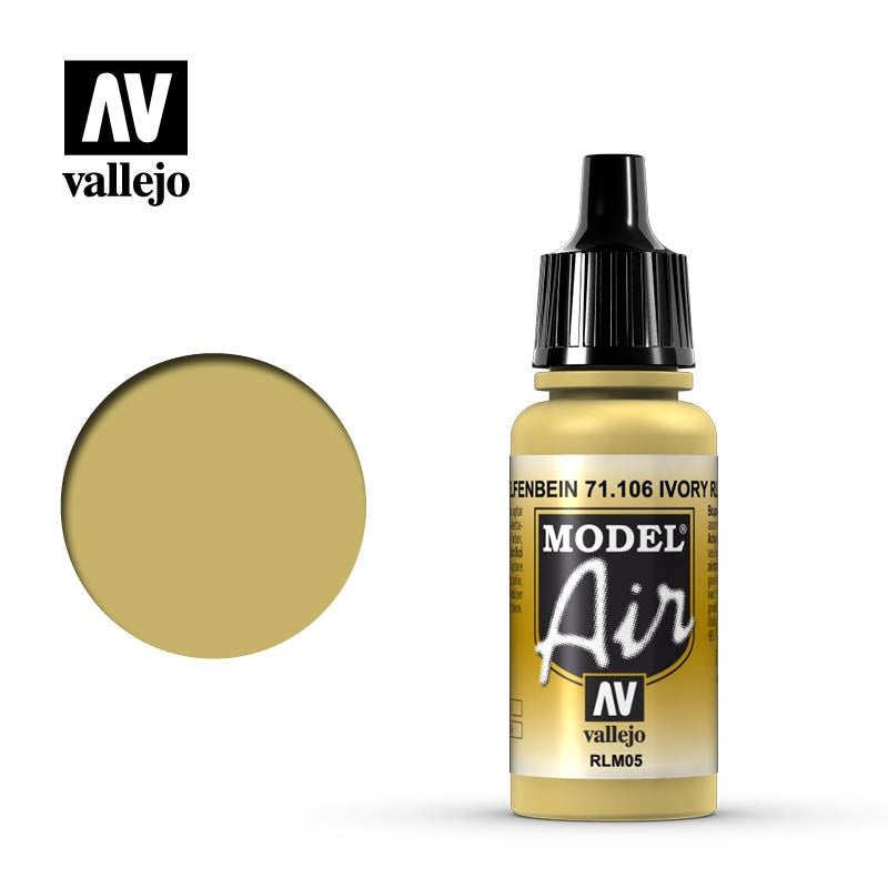 VALLEJO MODEL AIR ACRYLIC PAINT YELLOW LAZURE 71106