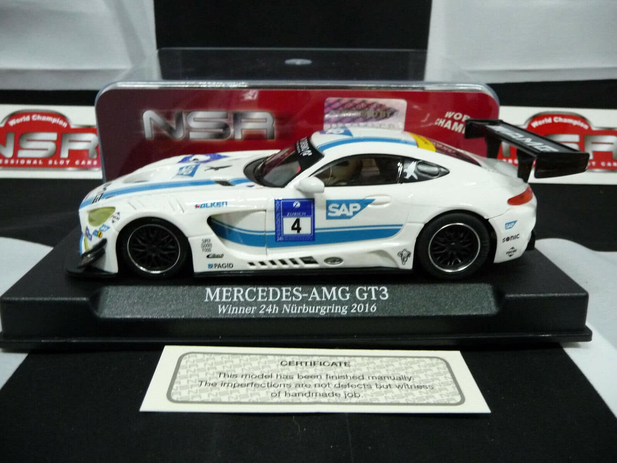 NSR - 1:32 0122 MERCEDES AMG WINNER 24H NURBURGRING 2016 NO.4 SCALEXTR/CARRERA