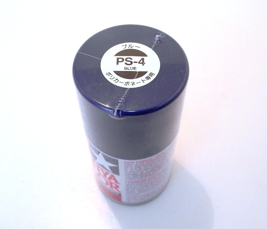 PS-4 TAMIYA POLYCARBONATE SPRAY PAINT BLUE