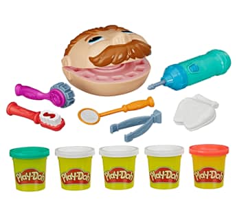 Play-Doh - Drill And Fill Classic Dentist Roll Play Set