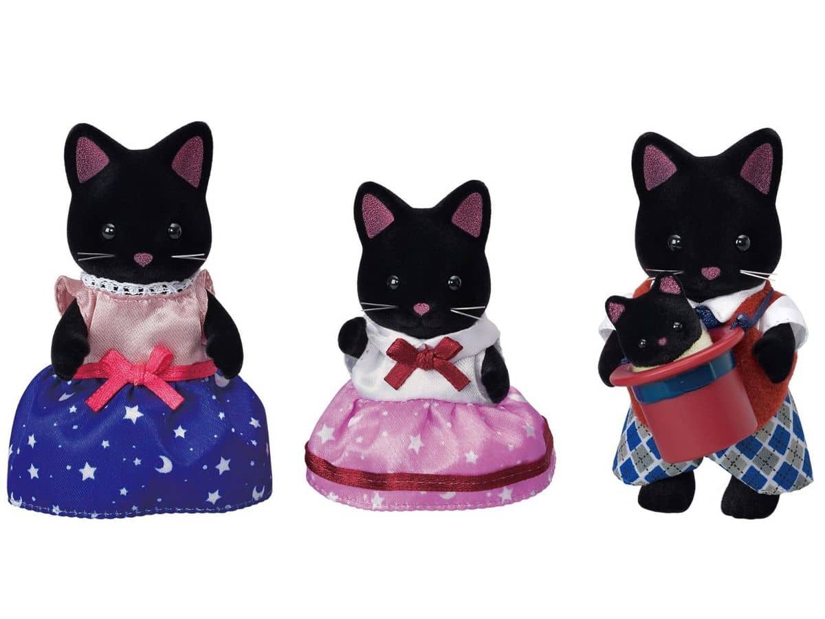 Sylvanian Families - Midnight Cat Family Playset