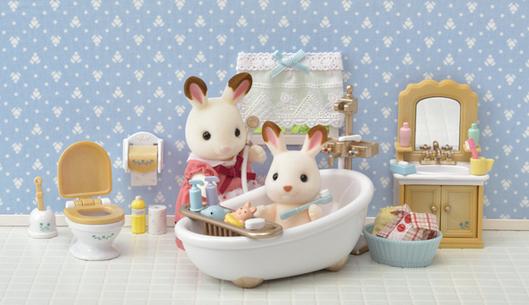 Sylvanian Families - Country Bathroom Playset