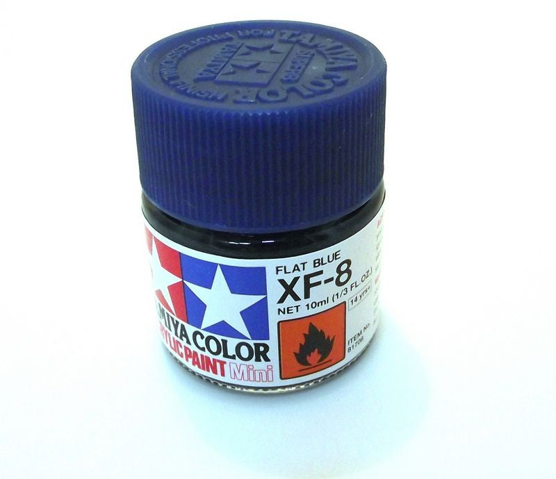 XF-8 TAMIYA ACRYLIC PAINT FLAT BLUE