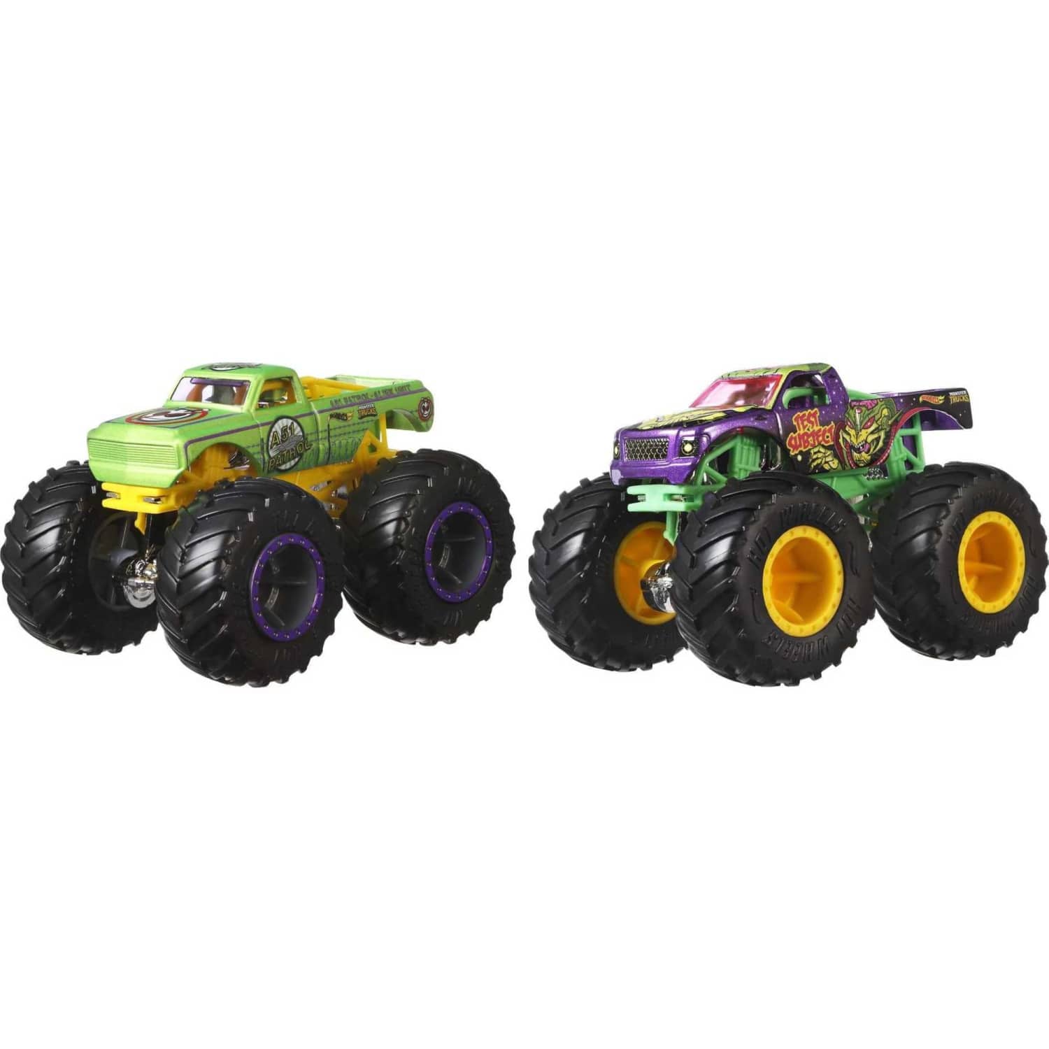 Hot Wheels - Monster Trucks 1:64 Scale 2-packs