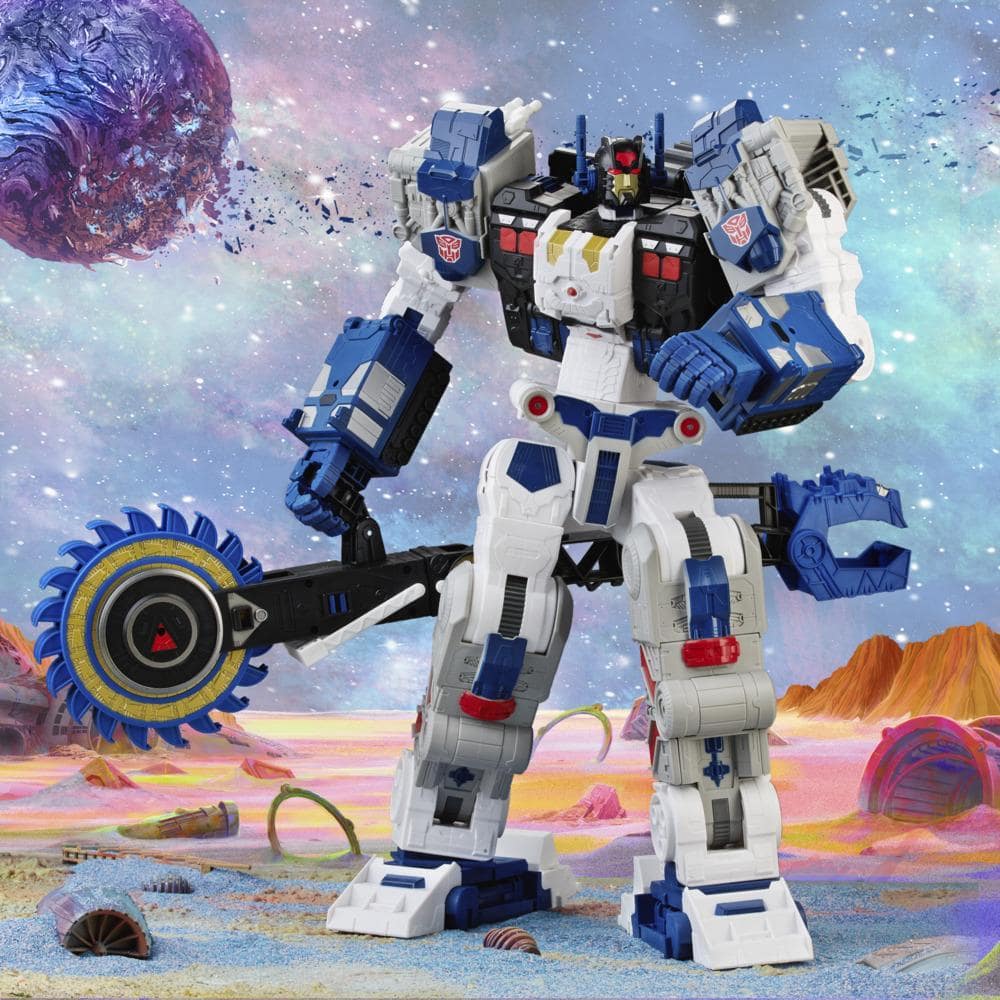 Transformers - Generations Legacy Series Titan Cybertron Universe Metroplex Action Figure Hasbro
