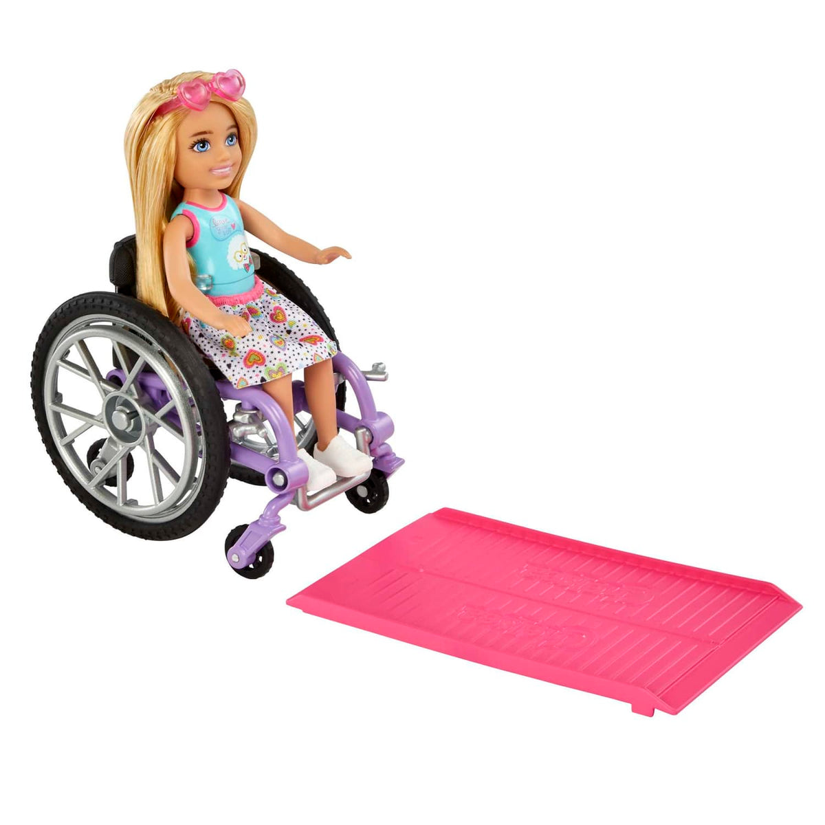Barbie - Chelsea Doll (blonde) & Wheelchair Toy For 3 Year Olds & Up