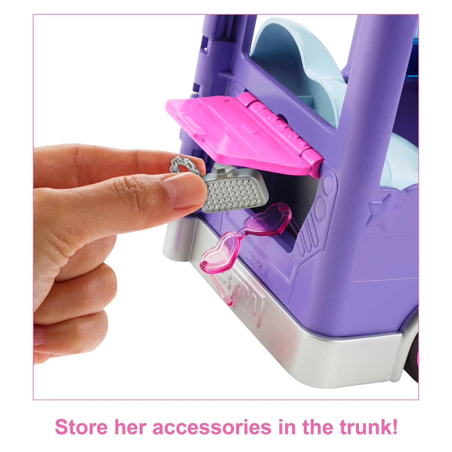 Barbie - Extra Mini Minis Tour Bus Playset With Doll Expandable Vehicle Clothes And Accessories