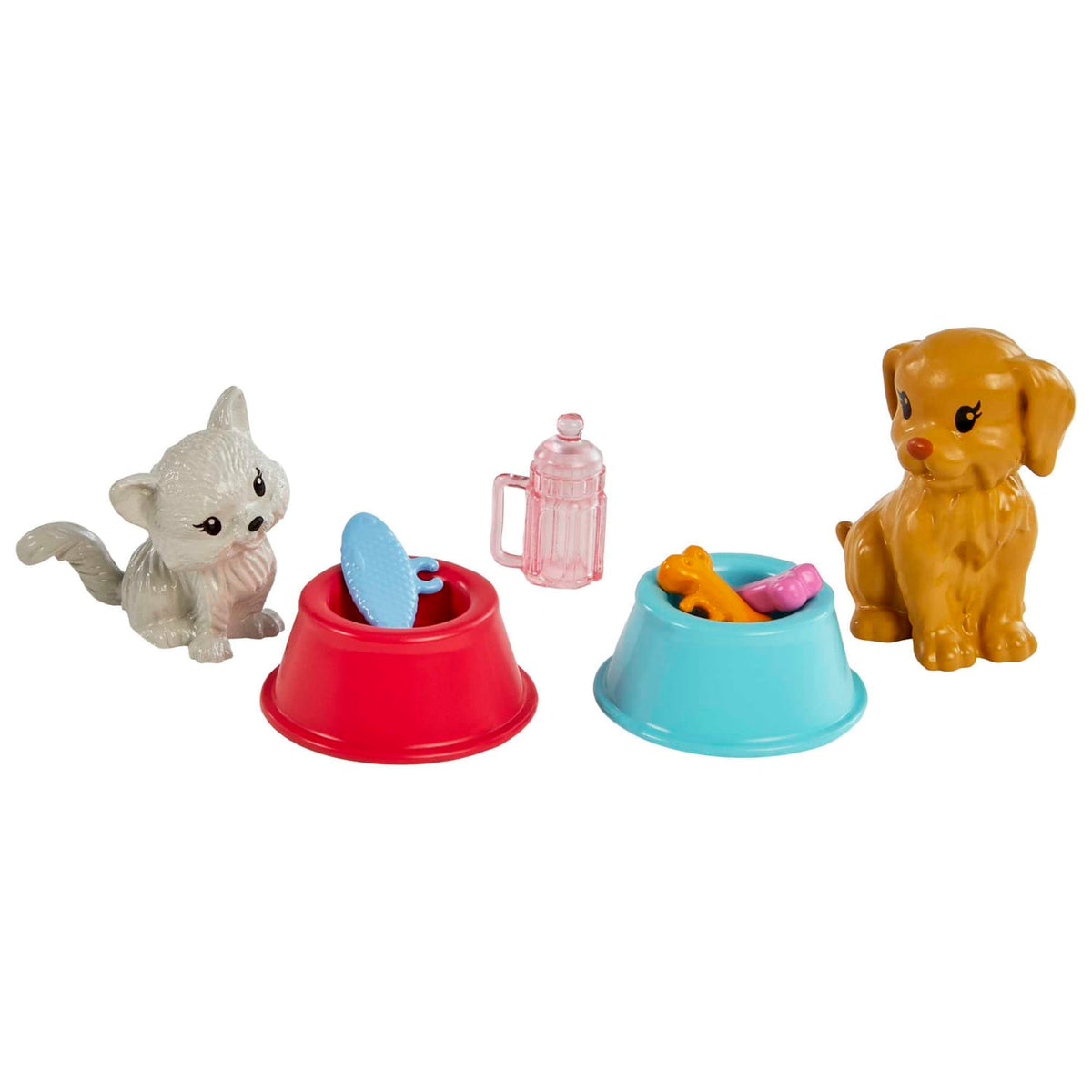 Barbie - Doll Chelsea Pet Vet Playset With Doll 4 Animals And 18 Pieces