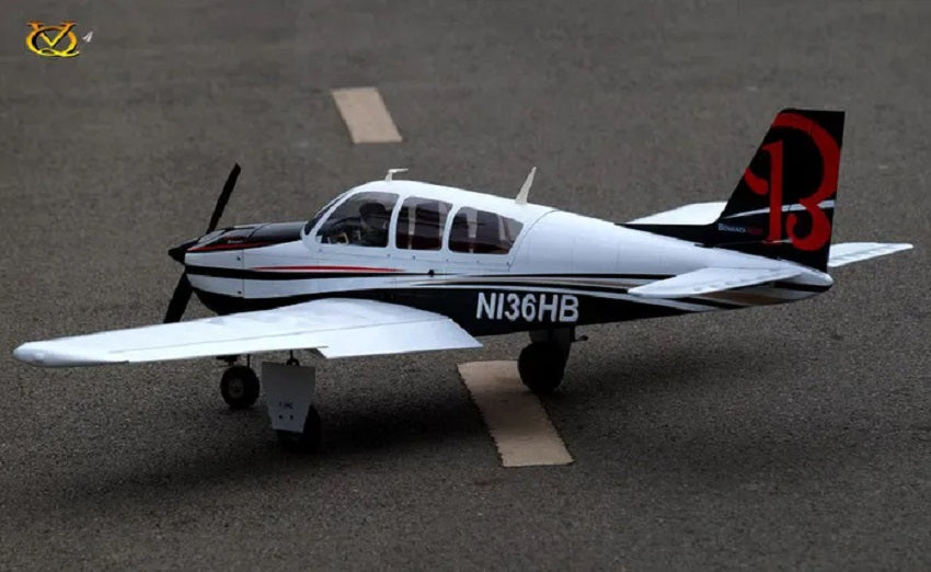 VQ MODELS BEECH BONANZA 46-82 /EP US VERSION 1580MM WS 6CH RC