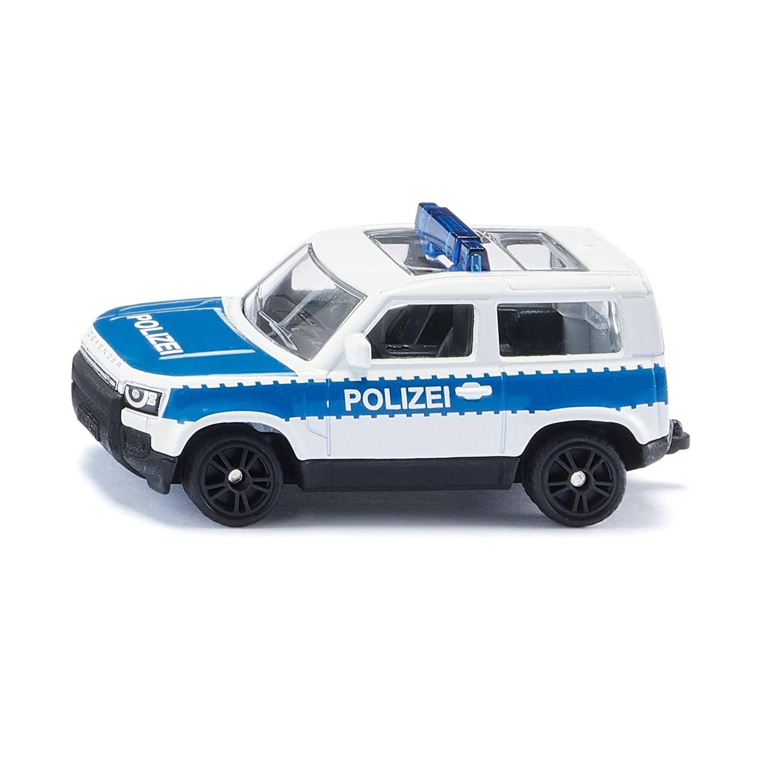 Siku -?Land Rover Defender German Federal Police Car Die-Cast Model 4WD