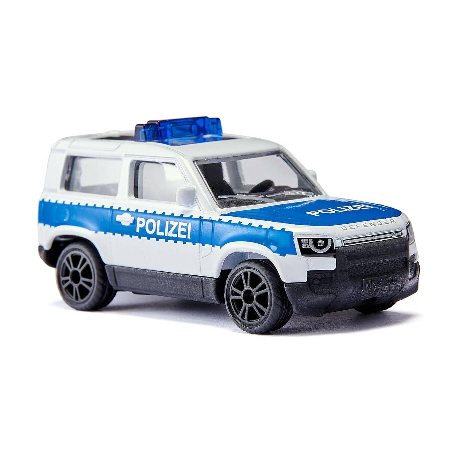Siku -?Land Rover Defender German Federal Police Car Die-Cast Model 4WD
