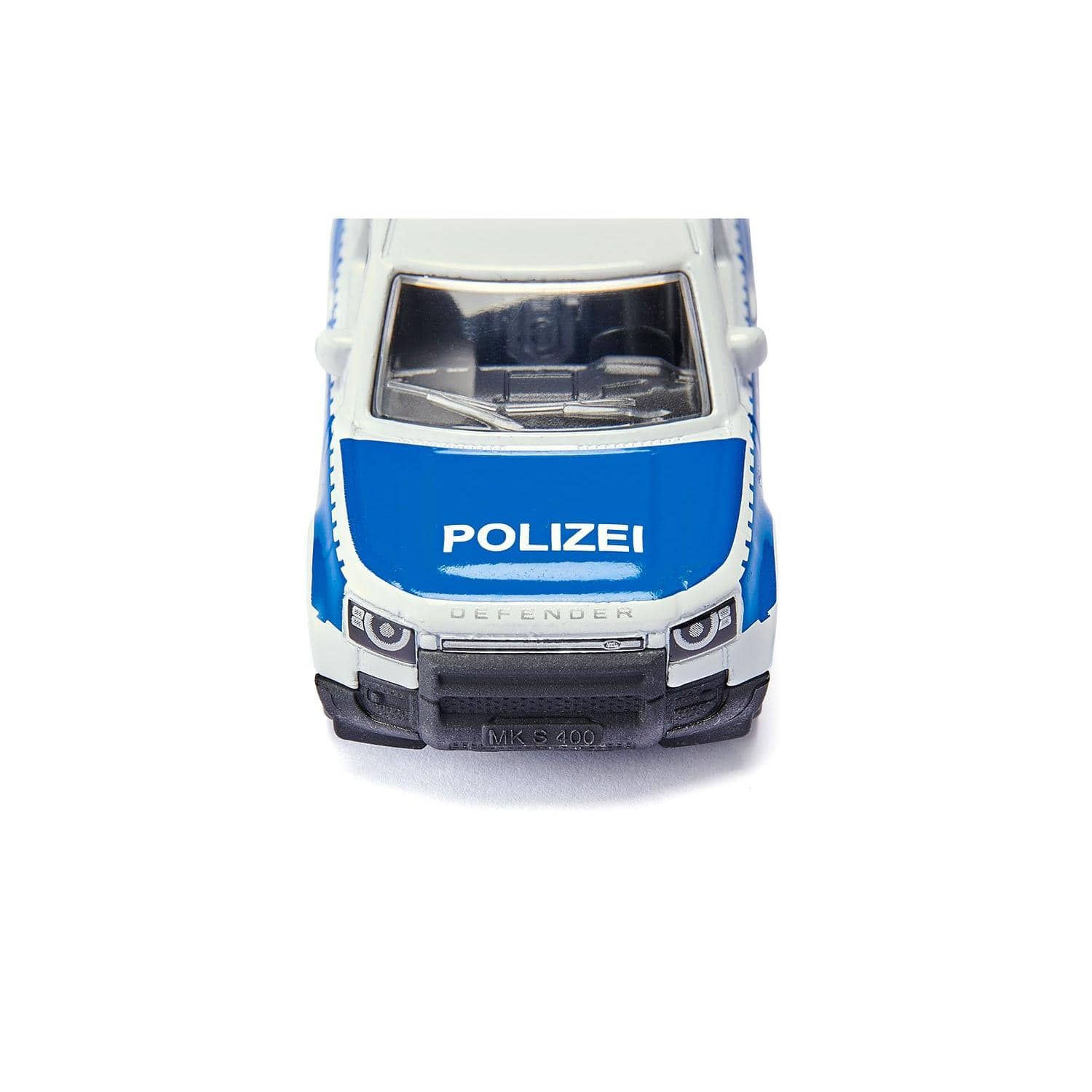 Siku -?Land Rover Defender German Federal Police Car Die-Cast Model 4WD