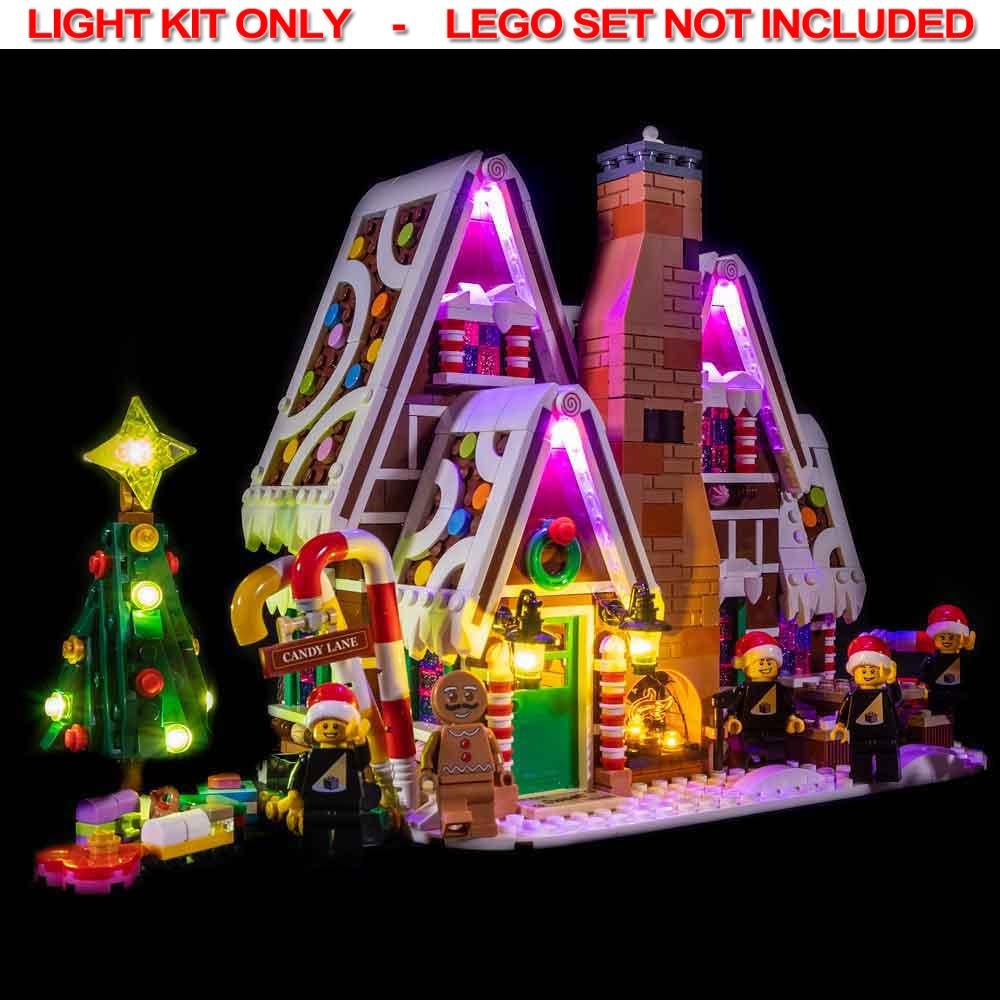 Light My Bricks - LIGHT KIT for LEGO® Gingerbread House 10267
