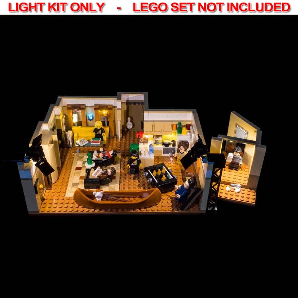 Light My Bricks - LIGHT KIT for LEGO® The Friends Apartments 10292