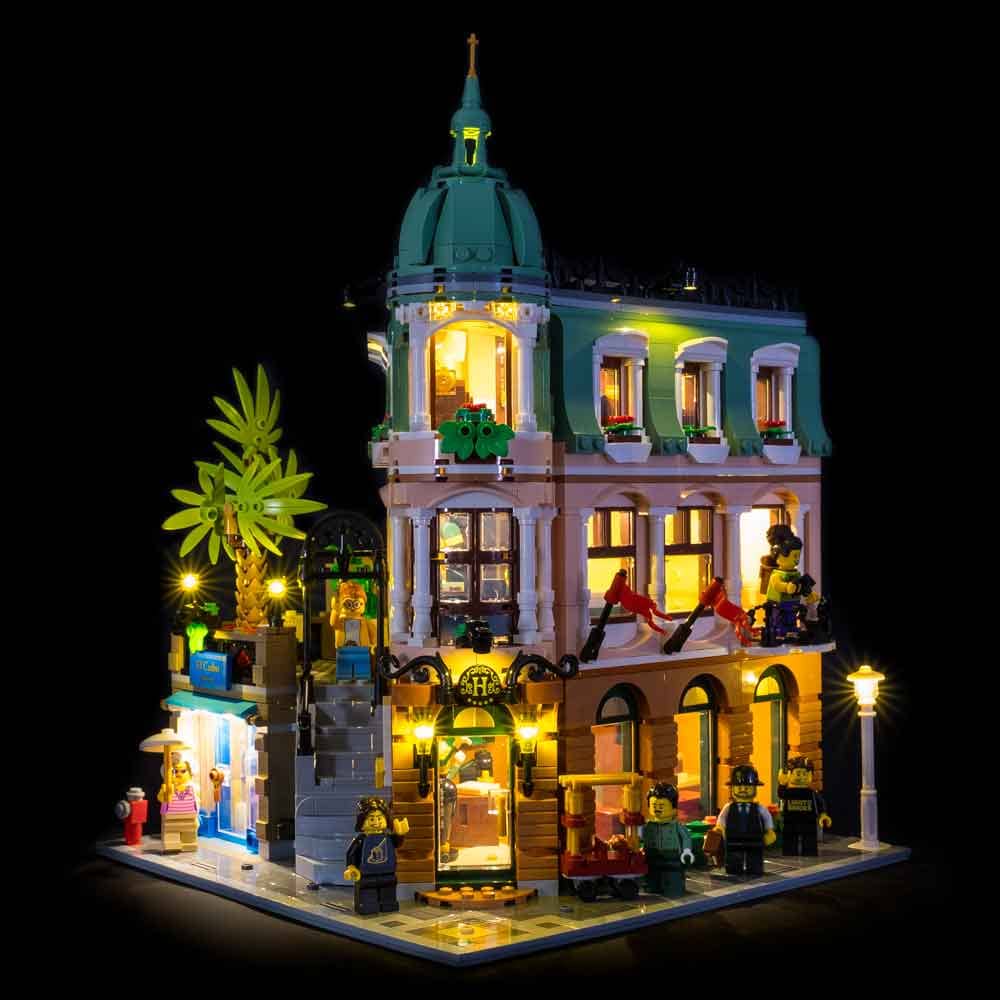 Light My Bricks - LIGHT KIT for LEGO® Boutique Hotel 10297