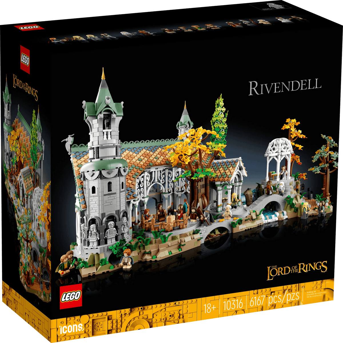 LEGO® 10316 THE LORD OF THE RINGS: RIVENDELL - Icons