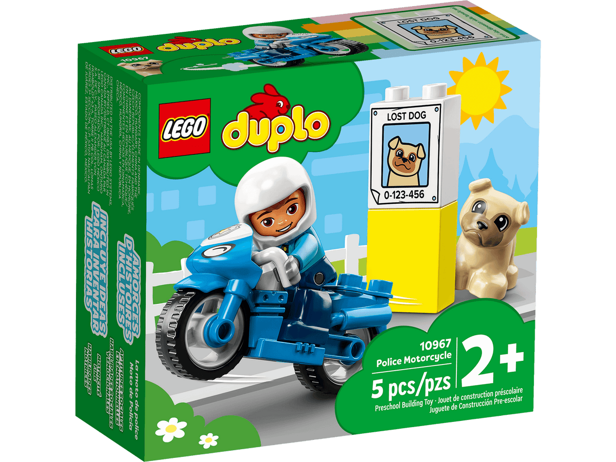 LEGO® 10967 Police Motorcycle - DUPLO®