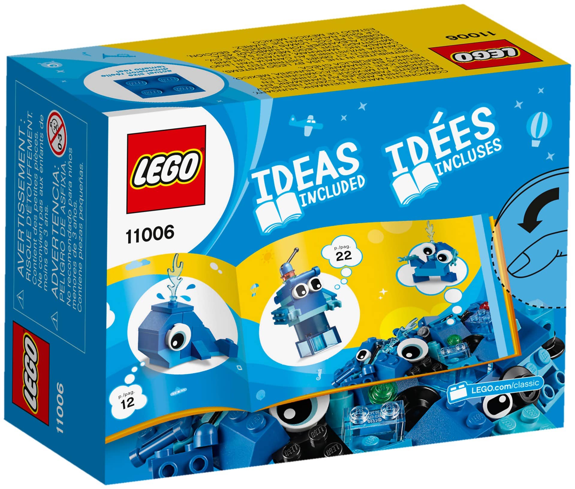 LEGO® 11006 Creative Blue Bricks - Classic