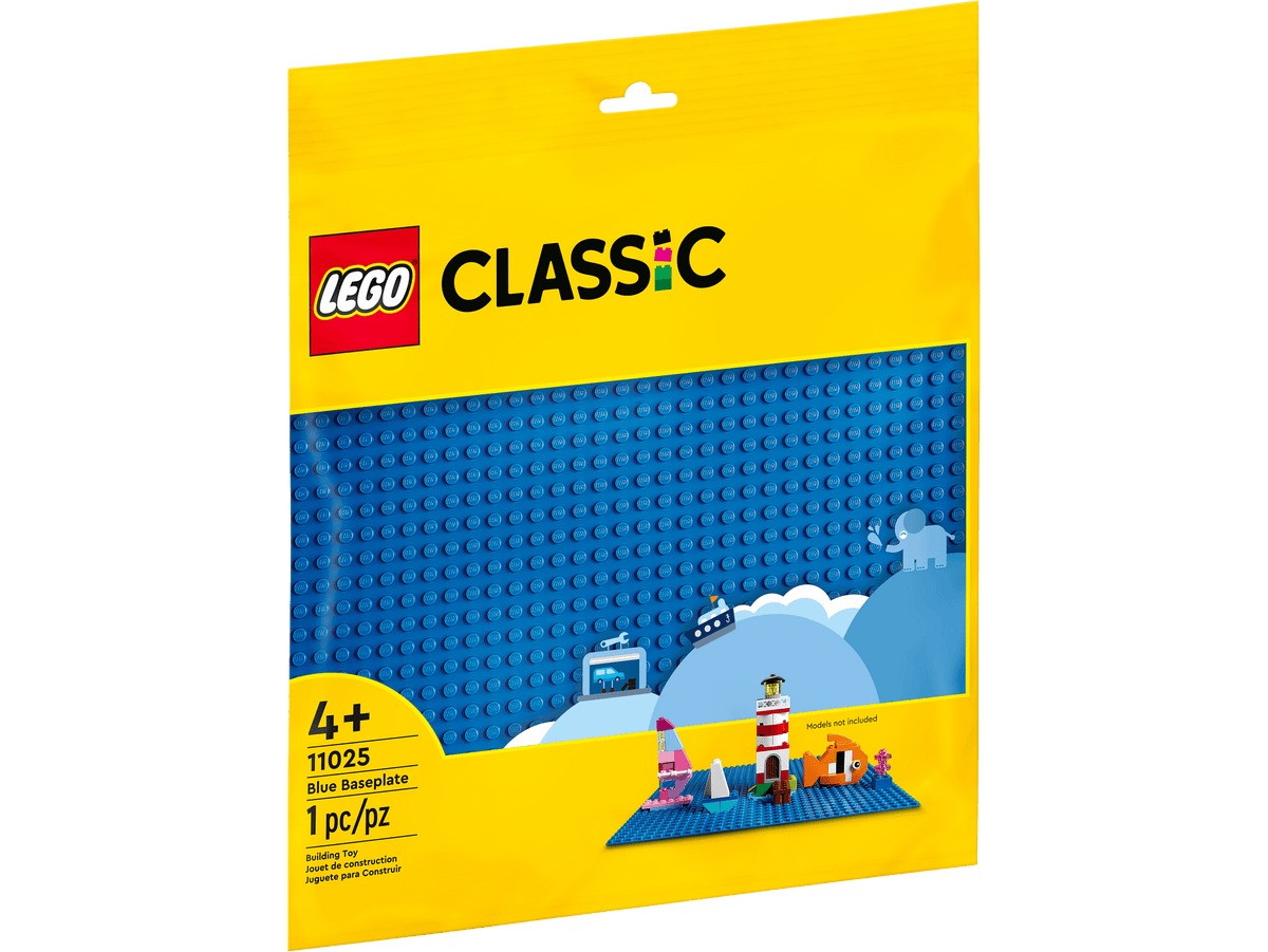 LEGO® 11025 Blue Baseplate - Classic 4+