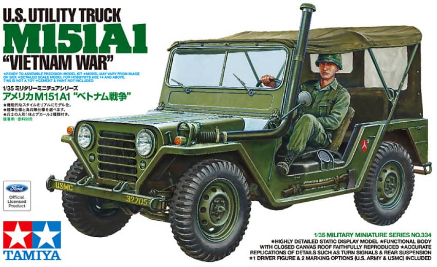TAMIYA - 1:35 M151A1 VIETNAM