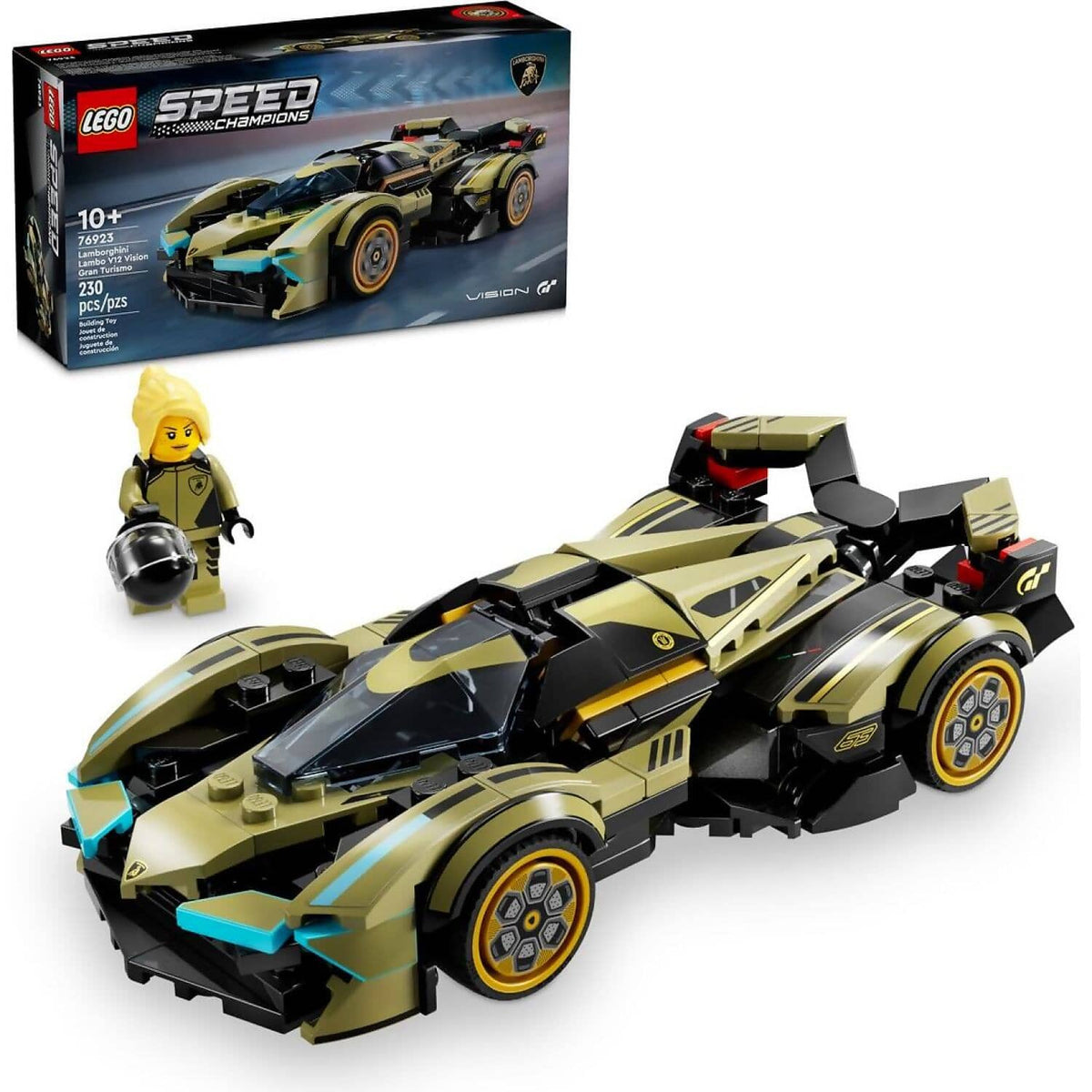 LEGO® 76923 Lamborghini Lambo V12 Vision GT Super Car - Speed Champions