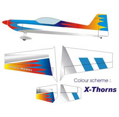 KRILL AIRCRAFT AUSTRALIA -  KATANA 39% X-THORNE CLEAR CANOPY