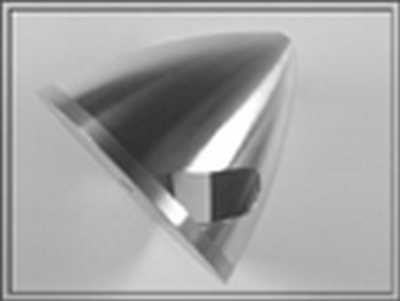 2-3/4 FAI 3-BLADE TRU TURN ALUMINIUM SPINNER TT2763B 3-BLADE