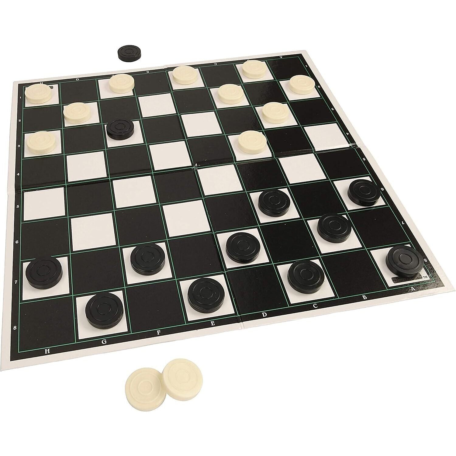 HTI Toys - Draughts Board Game Family Game