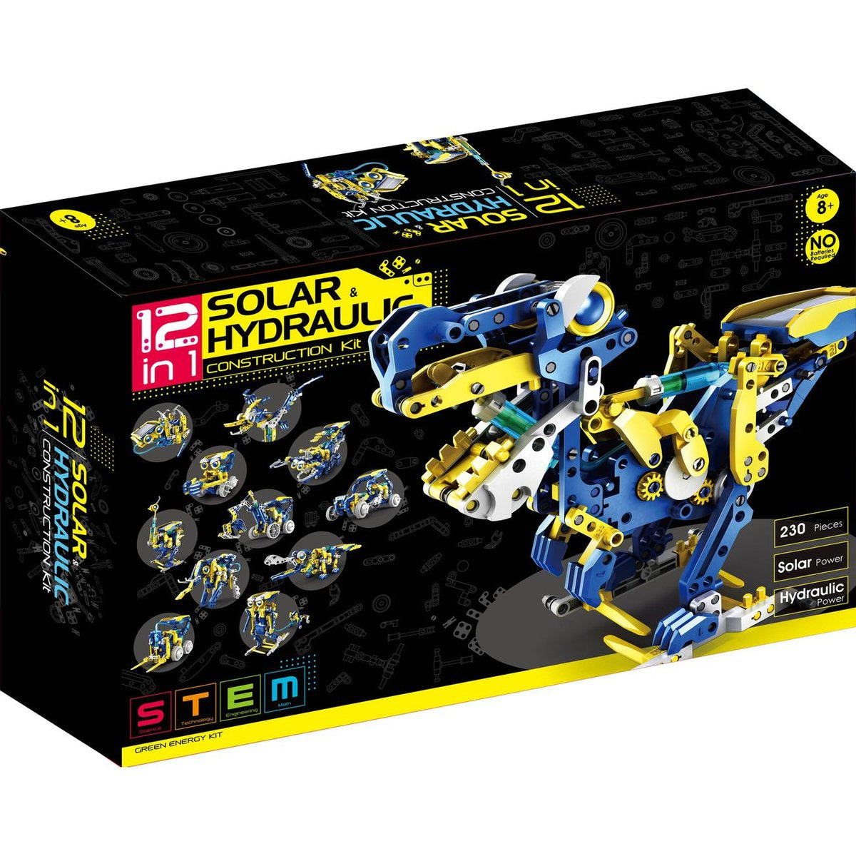 Jasnor - 12 In 1 Solar And Hydraulic Stem Construction Kit - Stem