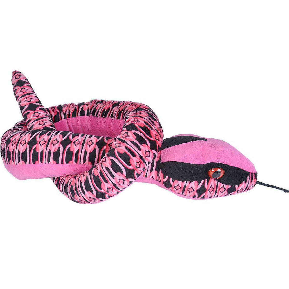 Wild Republic - Plush Snakesss Links Pink Snake 54-inch