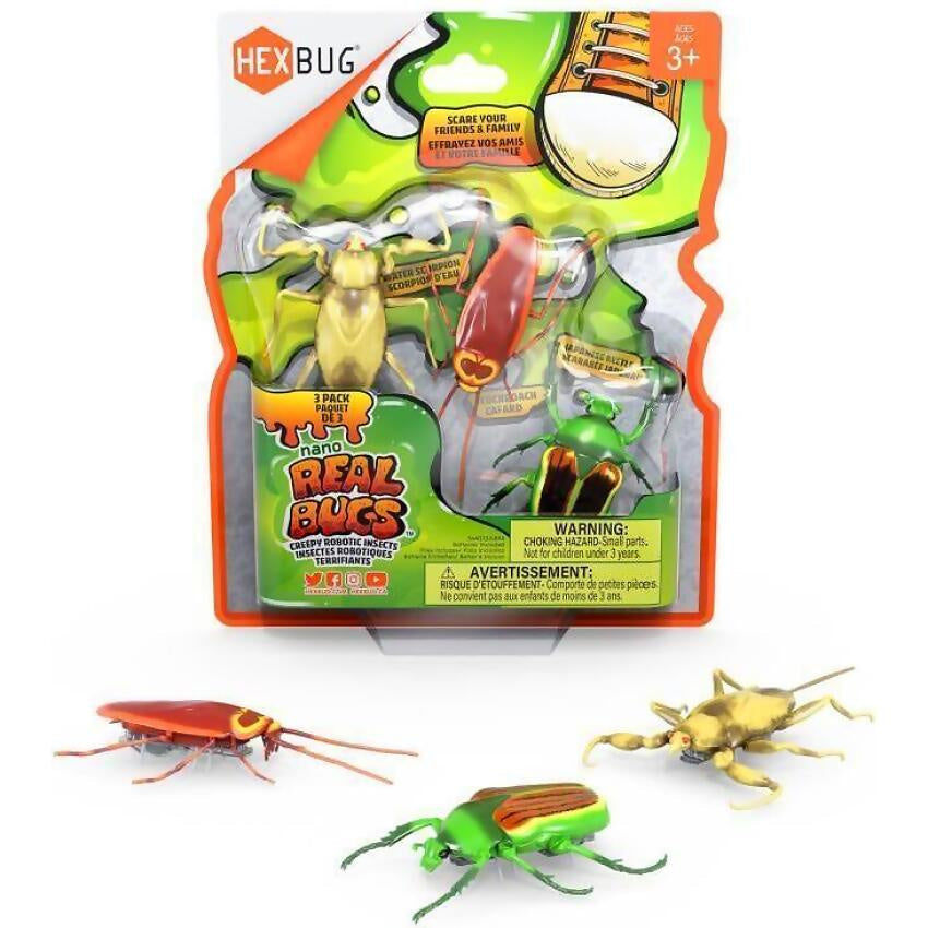 Hexbug - Nano Real Bugs 3 Pack