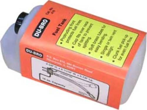 DUBRO - FUEL TANK RECTANGLE 20OZ