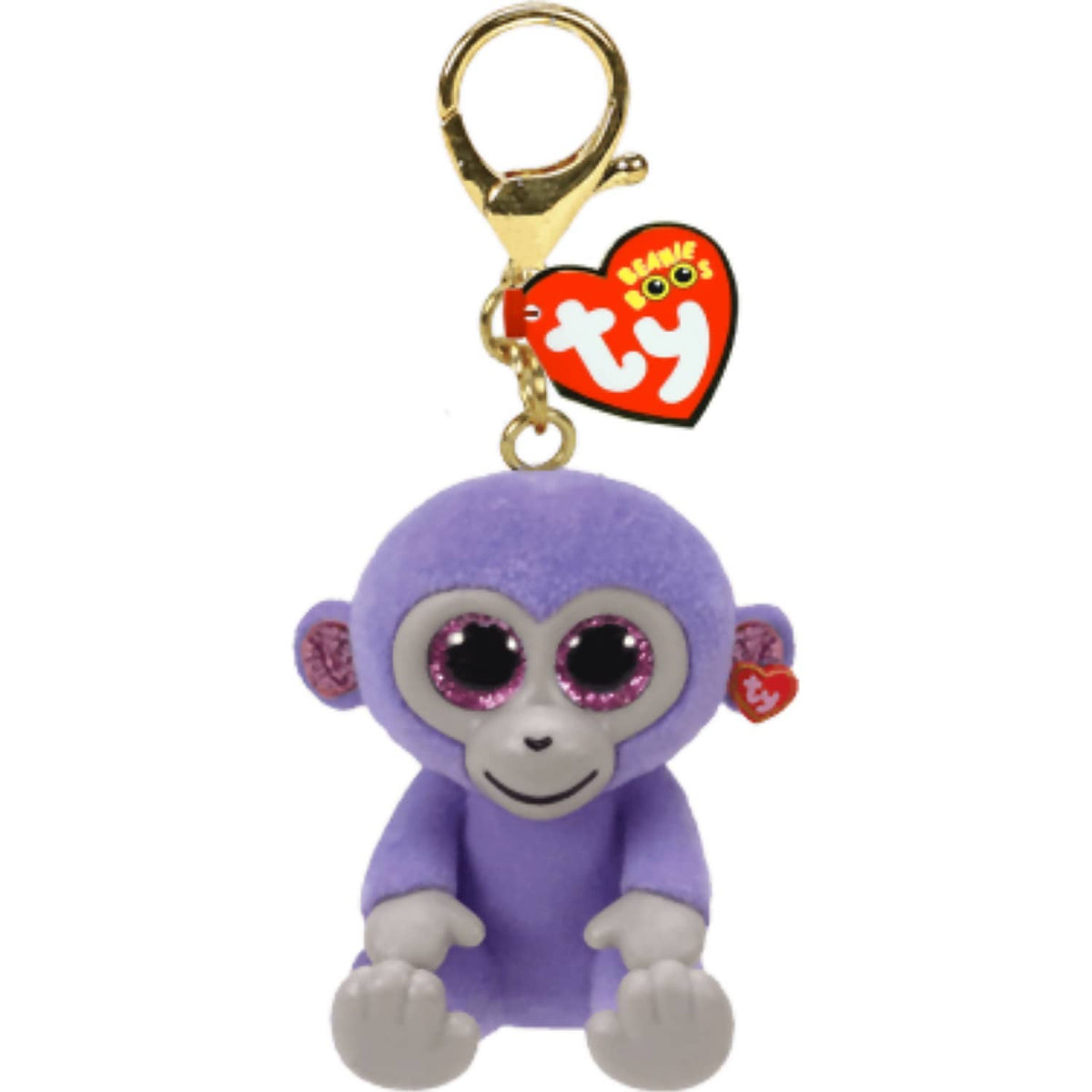 Ty - Beanie Boos - Clip - Mini Grapes Monkey