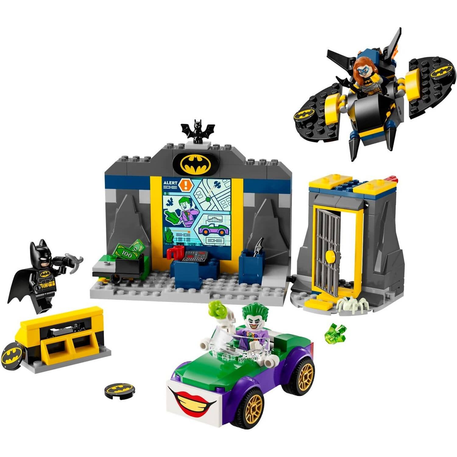 LEGO® 76272 The Batcave with Batman™ Batgirl and The Joker™ - DC Super Heroes 4+