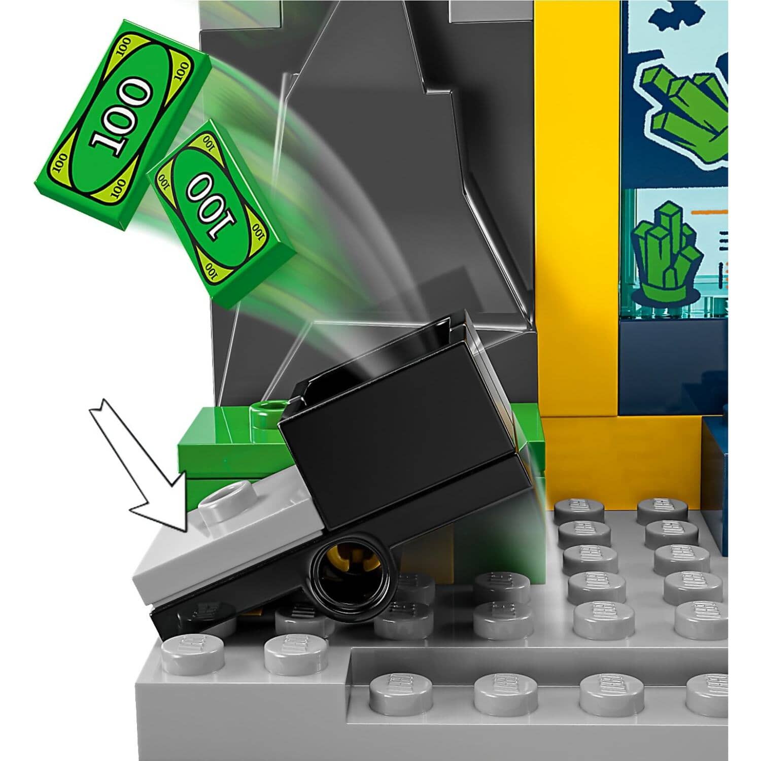 LEGO® 76272 The Batcave with Batman™ Batgirl and The Joker™ - DC Super Heroes 4+