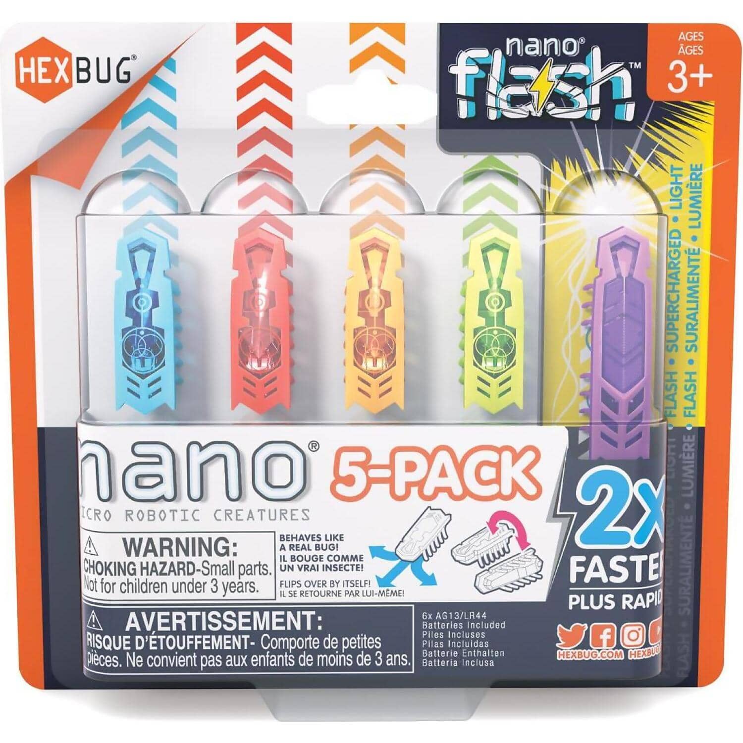 Hexbug - Flash Nano 5 Pack