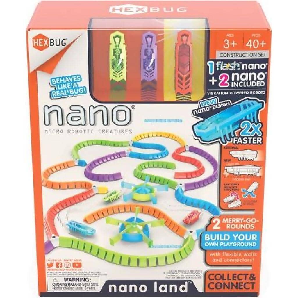 Hexbug - Flash Nano Land 40+ Pieces