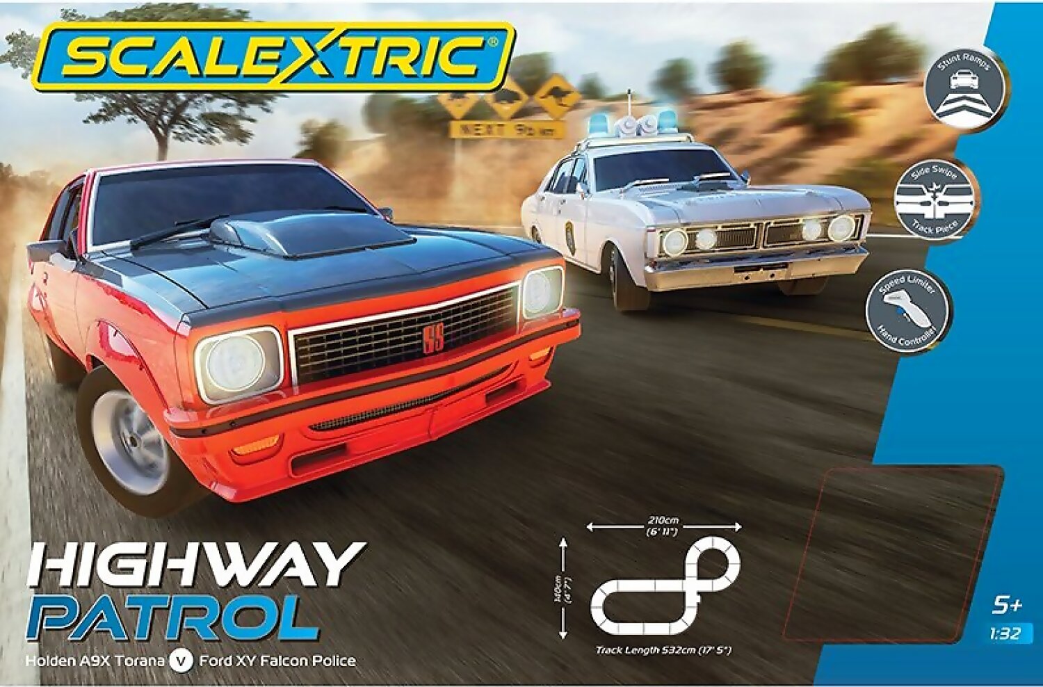 SCALEXTRIC - AUSTRALIAN HIGHWAY PATROL C1430SF
