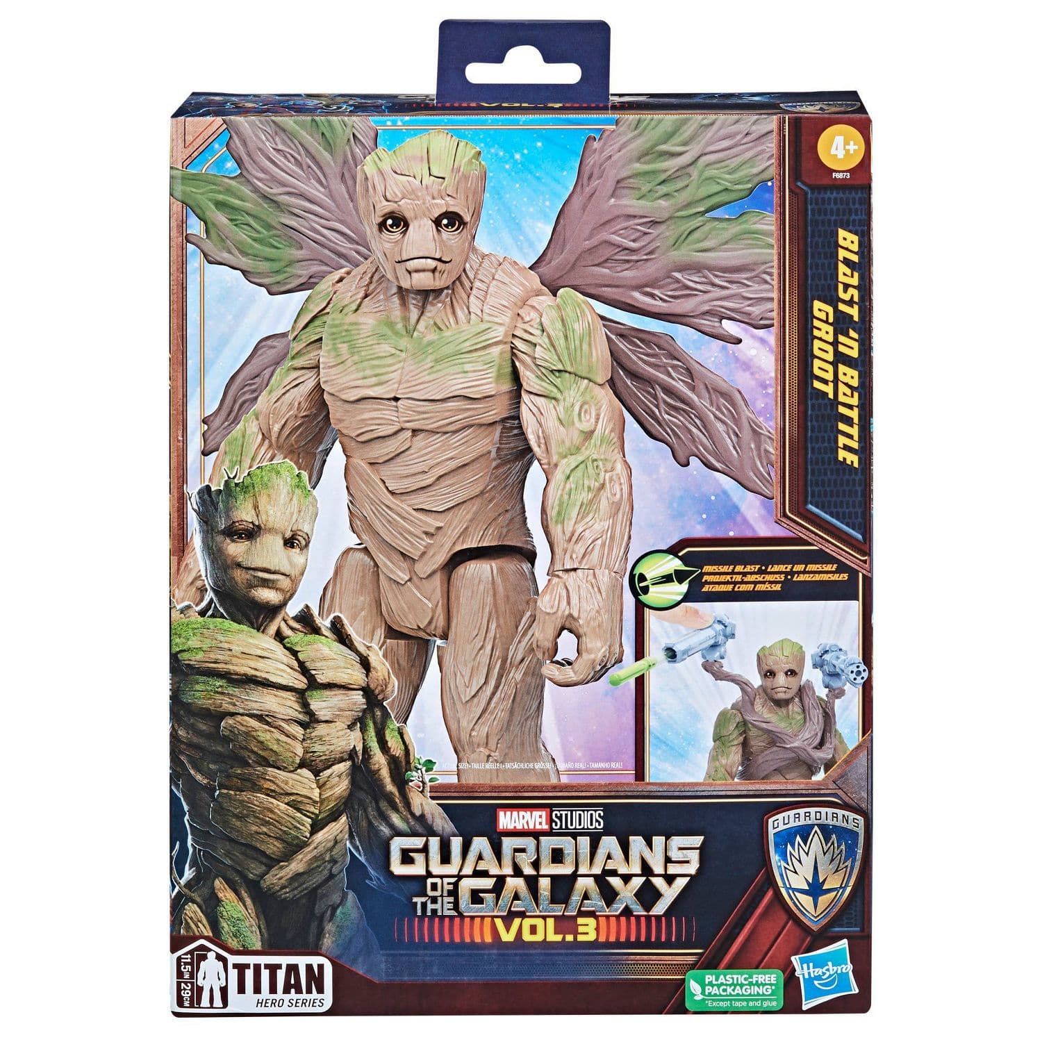 Marvel - Gardians Of The Galaxy - Blast N Battle Groot