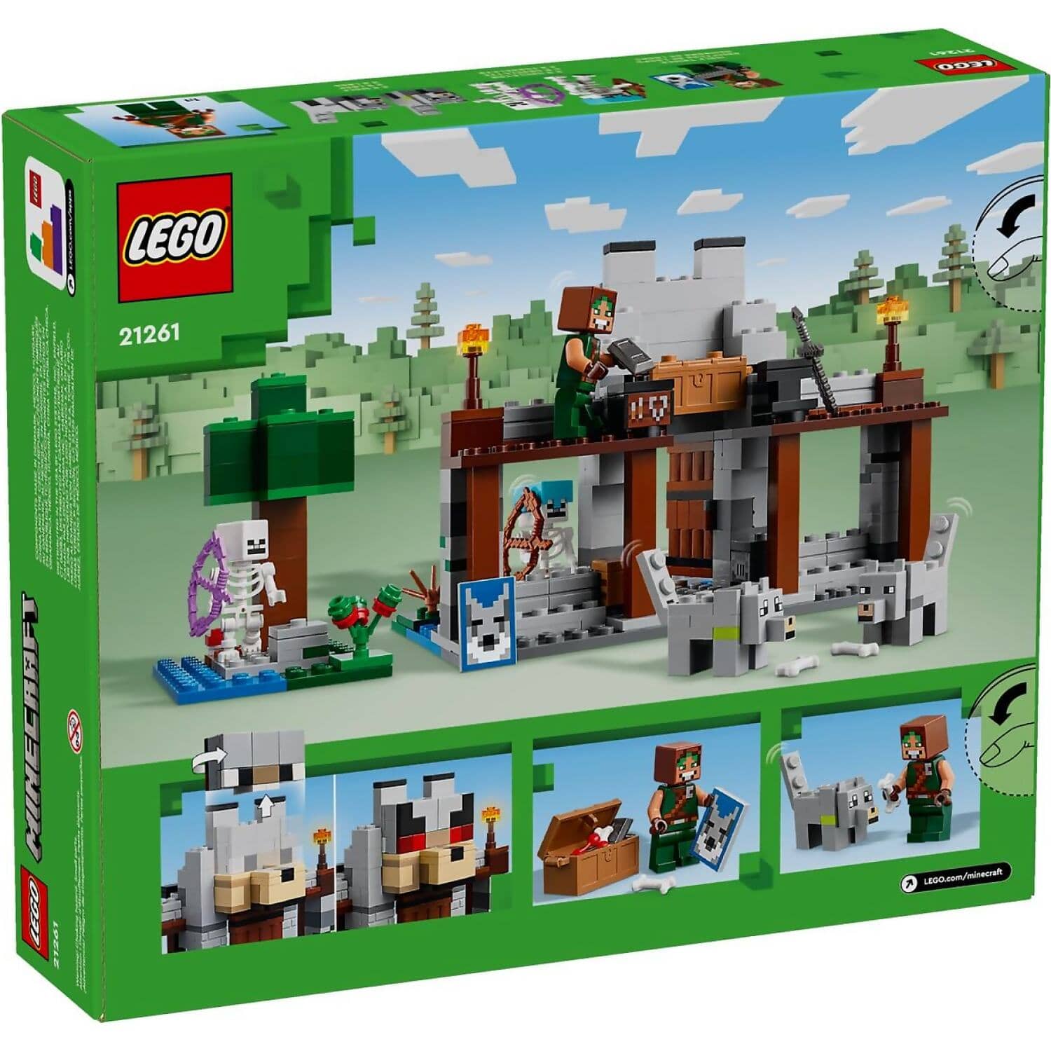LEGO® 21261 The Wolf Stronghold - Minecraft®