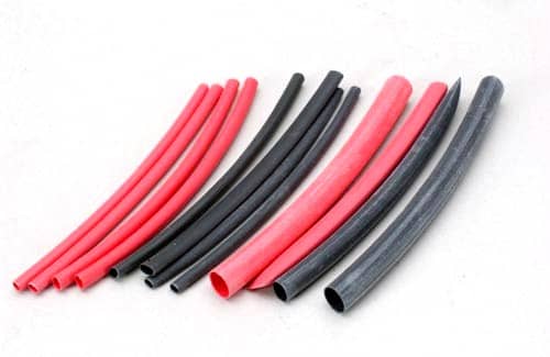 HEAT SHRINK TUBING 25MM X 1M RED