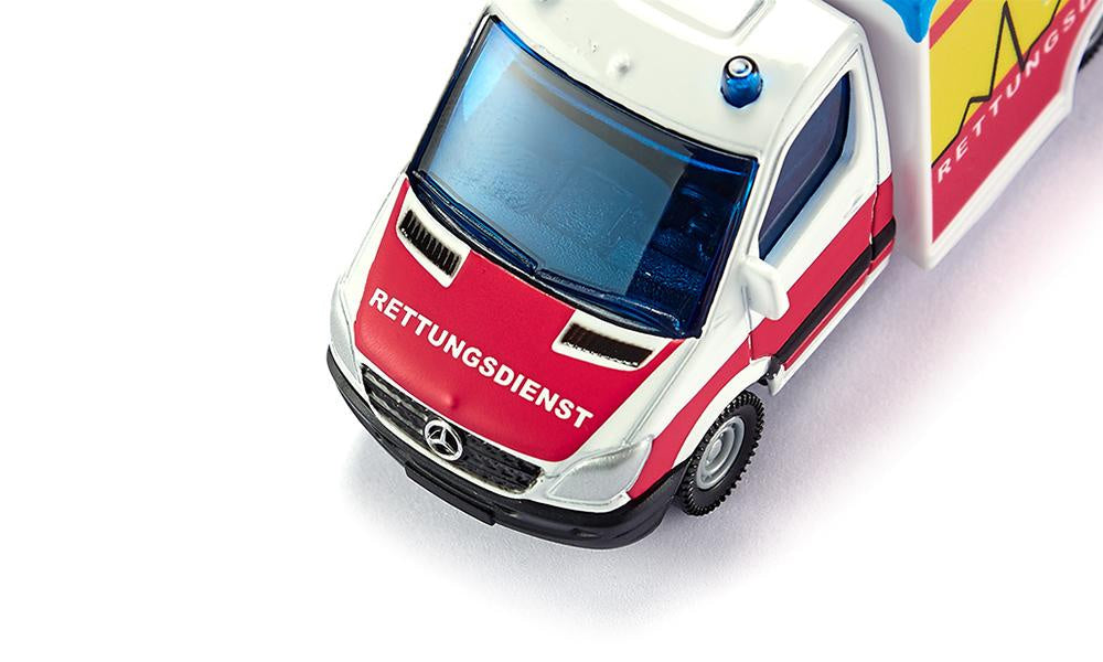 Siku - Ambulance Fire Rescue Die-Cast Model Vehicle