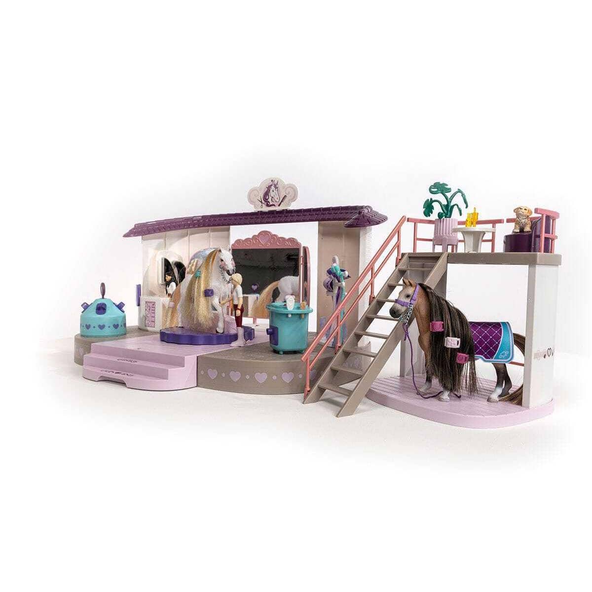 Schleich - Horse Beauty Salon - Horse Club Sofia s Beauties Animal Figurine Playset
