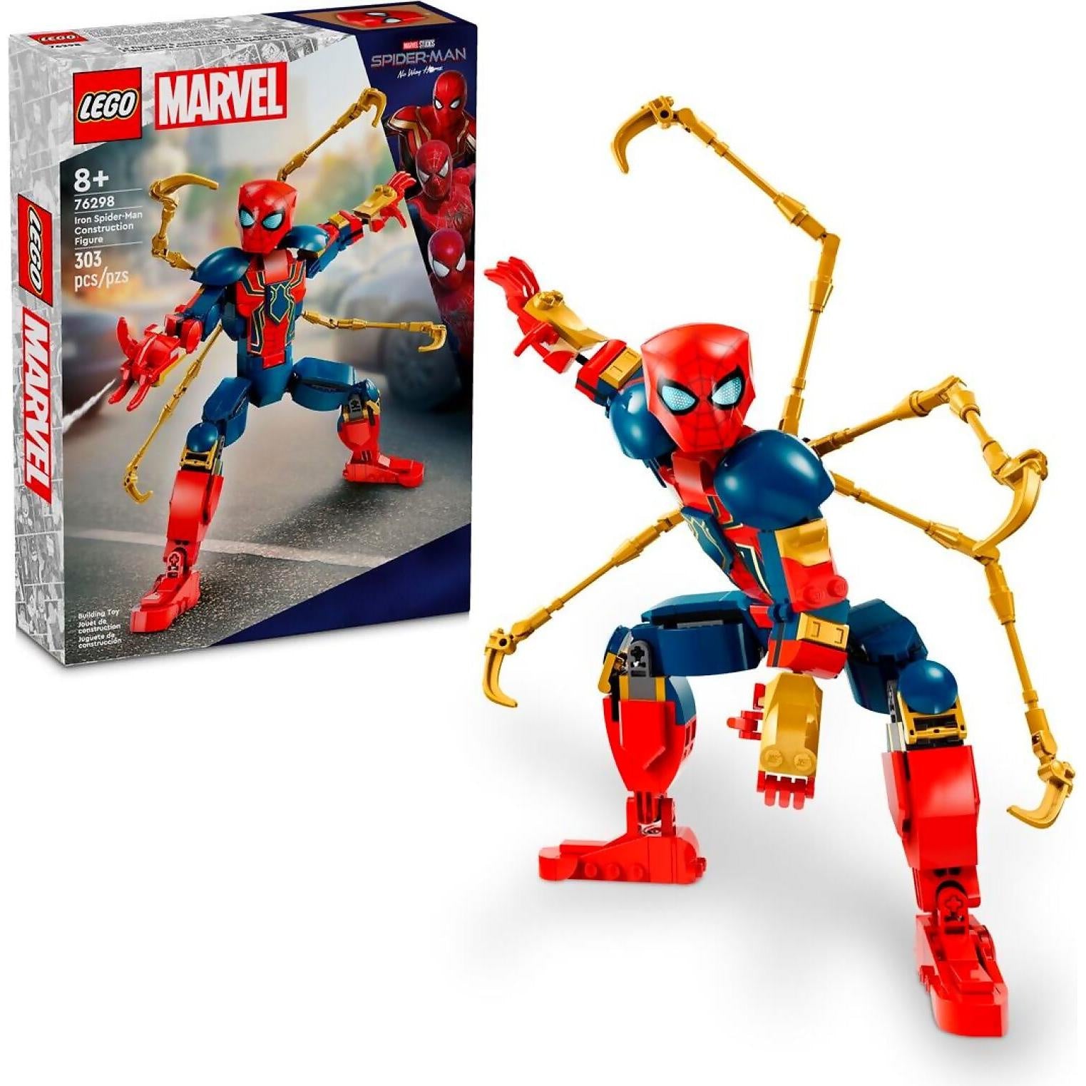 LEGO® 76298 Iron Spider-Man Construction Figure - Marvel Super Heroes